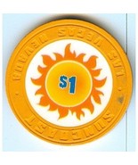 Suncoast Las Vegas Nevada  $1 Casino Chip - €4,25 EUR Suncoast Las Vegas Nevada  $1 Casino Chip - €4,25 EUR