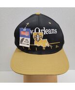 Vintage New Orleans Saints Split Bar Hat Cap Snapback NFL Football Eastp... - $815.39 MXN