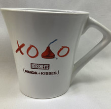 Vtg Hershey&#39;s Hugs &amp; Kisses XO Coffee Mug Cup Hot Chocolate Promo Oval 1... - £4.54 GBP