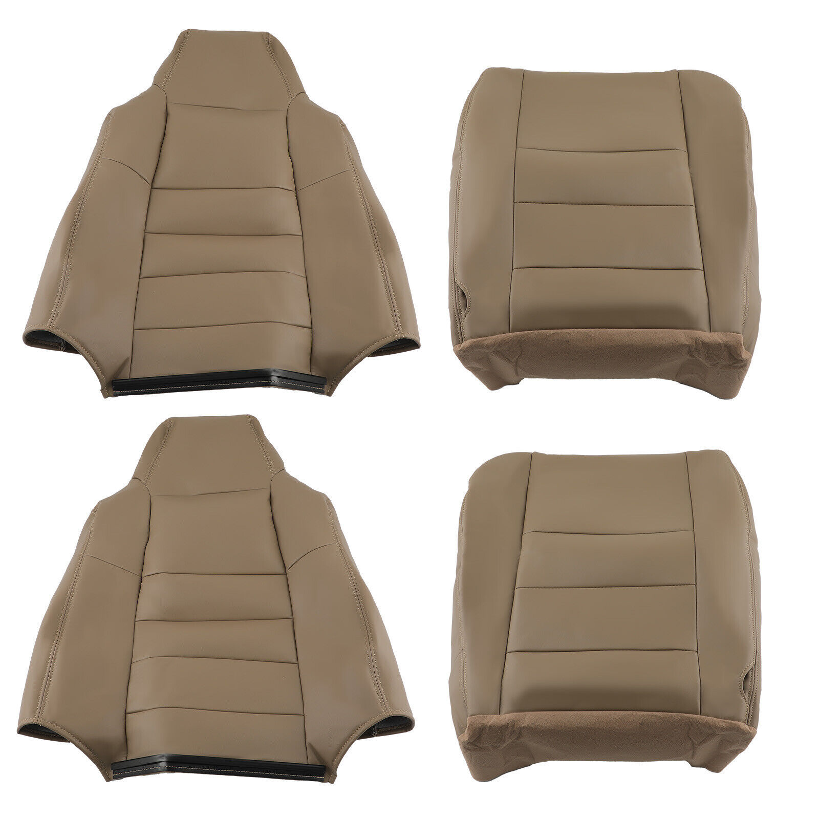 Front Driver & Passenger Seat Cover for Ford F250/F350 Super Duty Lariat 02-07