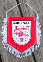 Arsenal 1980s soccer football handmade pennant vintage wonderful colours - £11.82 GBP