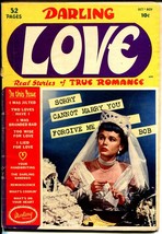 Darling Love #1 1949-Close-Up-Bride cover-violence-emotion-rare-1st issue-G+ - £146.28 GBP