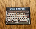 1971 Topps | Baltimore Orioles World Champions | #1 - $4.74