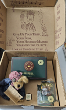 Boyds Bears &amp; Friends Collector&#39;s Club Kit - 1998, New Open Box - £19.64 GBP