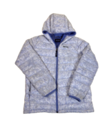 Marmot Girls Nika Lilac Down Puffer 550 Fill Full Zip Jacket Hooded Size XL - $730.68 MXN