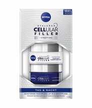 NIVEA Cellular Filler + Firm Contours Day + Night cream SET FREE SHIPPING - £47.09 GBP