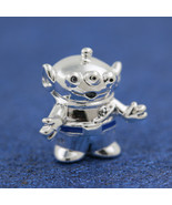 925 Sterling Silver Toy Story Alien Charm Bead - $17.99