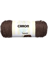 Caron Simply Soft Tweeds Yarn-Taupe - $271.91 MXN