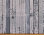 Cotton Barn Wood Boards Floorboards Wooden Planks Fabric Print by Yard D... - $11.95