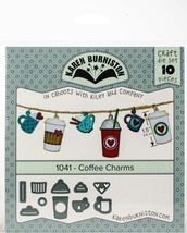 Karen Burniston Dies-Coffee Charms (Pack of 1) Cardstock Sheets - $36.99