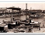 RPPC Sicily Of the West Fishermans Wharf San Francisco CA Zan Photo Post... - $4.42