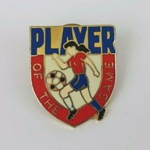 Soccer Player of the Game lapel pin. - $5.45