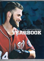 2016 MLB Washington Nationals Yearbook Baseball Bryce Harper - £19.39 GBP