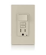Leviton GFSW1-T Self-Test SmartlockPro Slim GFCI Combination Switch - €32,59 EUR