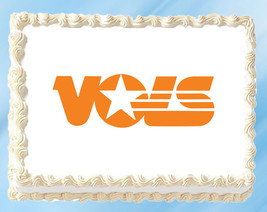 Tennessee Vols Edible Image Topper Cupcake Frosting 1/4 Sheet 8.5 x 11&quot; - £9.39 GBP
