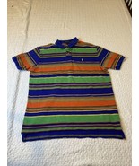 Vtg Polo Ralph Lauren Indian Serape Blanket Stripe T Shirt XL Rainbow Na... - £32.91 GBP
