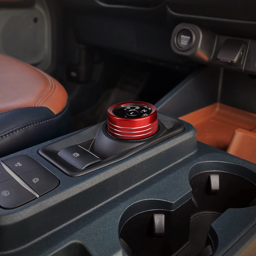 Car AC Multimedia Gear Shift Trim Button Cover, Car AC Control Knob Cover, Uni - £21.30 GBP