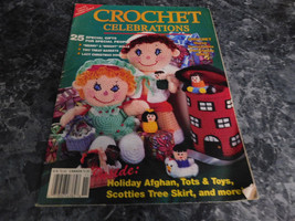 Crochet Celebration Magazine 1990 Christmas Earrings - $2.99