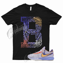 BLESSED Shirt for LeBron 20 Violet Frost Metallic Gold Purple Pulse Time Machine - £18.39 GBP+