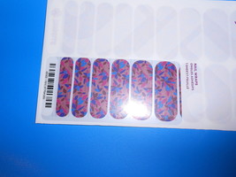 Jamberry Nails (new) 1/2 Sheet HINT OF MARSALA - $8.33