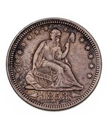 1853 Arrows &amp; Rays 25C Seated Liberty Quarters Extra Fine XF Condition-
... - €181,41 EUR