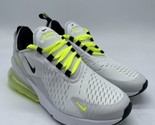 Nike Air Max 270 GS DO1382-100 White/Volt/Pure Platinum Youth Size 5Y Wo... - $130.46