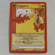 MetaZoo Cryptid Nation 1st Edition Dragon&#39;s Breath Card 93/159 Pack Fresh - £1.57 GBP