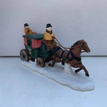Dept 56 Dover Coach, Dickens Village Christmas Accessory - 1987 - £23.30 GBP