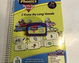 Leapfrog LeapPad Phonics Book &amp; Cartridge - I know My Long Vowels - $6.76