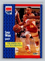 1991-92 Fleer Spud Webb #4 Sacramento Kings - £1.60 GBP