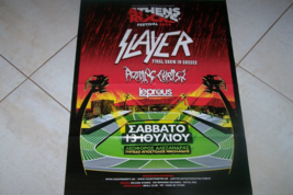 MOTLEY CRUE SHOUT AT THE DEVIL / SLAYER 75x55 cm POSTER - $21.78
