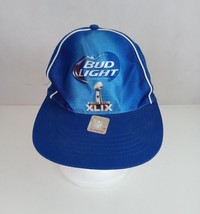 NFL Super Bowl XLIX Bud Light Mesh Back Snap Back Truckers Baseball Cap - £9.90 GBP