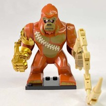 Orangatang Gold Arm Gorilla BIG Jungle animal Minifigure - £6.48 GBP