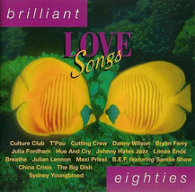 Brilliant Eighties Love Songs Cd Uk 1997 Virgin CDVIP191 Bryan Ferry Synth Pop - £17.28 GBP