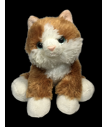Aurora Kitten Cat Plush Bean Bag Orange White Ginger Stuffed Animal Soft... - $25.99 CAD