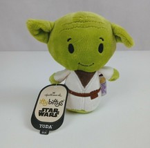 New Hallmark Itty Bittys Star Wars Yoda 4.5&quot; Mini Bean Bag Plush - $12.60