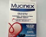 Mucinex Cold &amp; Flu Liquid Gels 16 Ct - £7.83 GBP