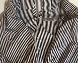 Accent Vintage Laura Mae Top Shirt L Striped Sh4 - $12.86
