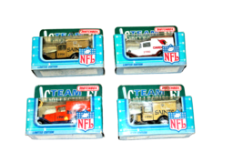 Lot of 4 Matchbox Team Collectibles NFL 1990 Limited Edition - $15.00