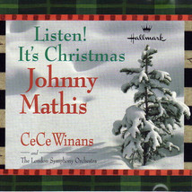 Listen Its Christmas- Johnny Mathis CeCe Winans &amp; London Symphony Christmas [CD] - £4.77 GBP