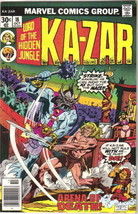 Ka-Zar Lord of the Hidden Jungle Comic Book #18 Marvel Comics 1976 VERY GOOD+ - £1.79 GBP