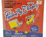 Kermit Schafer 2 LP Set Pardon My Blooper! Bloopers NEW SEALED NOS - $14.80