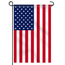 Anley 18&quot;x12.5&quot; USA American Garden Flag Patriotic Yard Flags Double Sided - £6.18 GBP