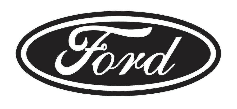 2x Ford Logo Vinyl Decal Sticker Different colors & size for Cars/Bikes/Window
