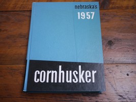 1957 University of Nebraska CORNHUSKER Volume 51 College Yearbook - $39.99
