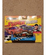 MATCHBOX SUPER STOCKERS/1992 DAYTONA WINNER DAVEY ALLISON/#28 T-BIRD - $215.05 MXN