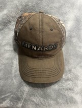 Menards Trucker Hat Snapback Mesh Dad Cap Brown Adjustable Strap OSFA - $11.97