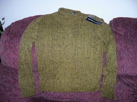 Norton McNaughton &quot;Fringe Bene&quot; Cambridge Turtleneck Sweater Size XL Wom... - £22.90 GBP