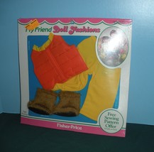 Vintage Fisher Price My Friend #230 Winter Wear Outfit Mint in Package! (B) - £24.77 GBP