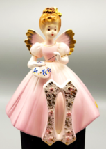  Josef Originals Birthday Angel 11 Years Girl Figurine Has Wing Repair V... - $13.86